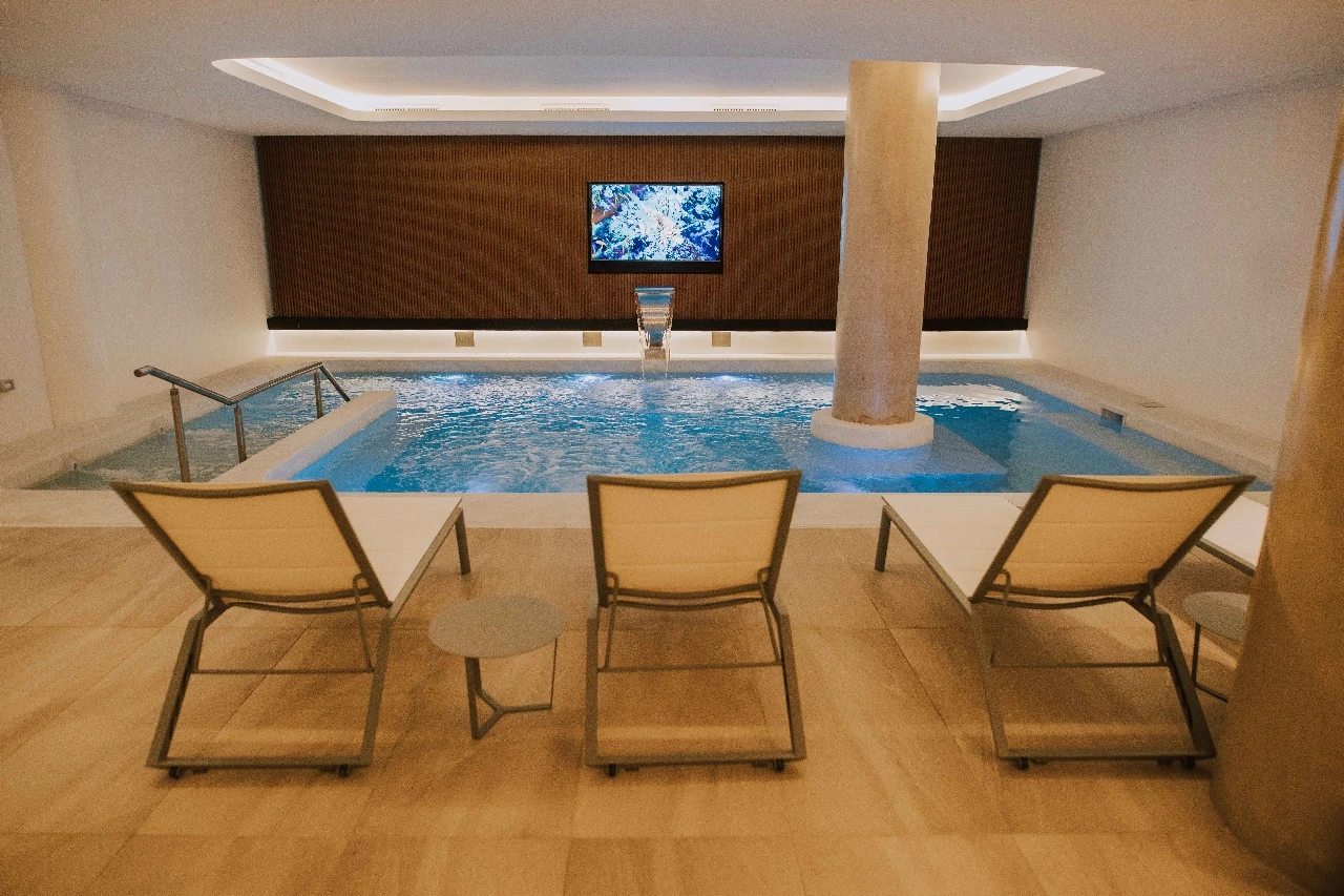 Vista panorámica piscina