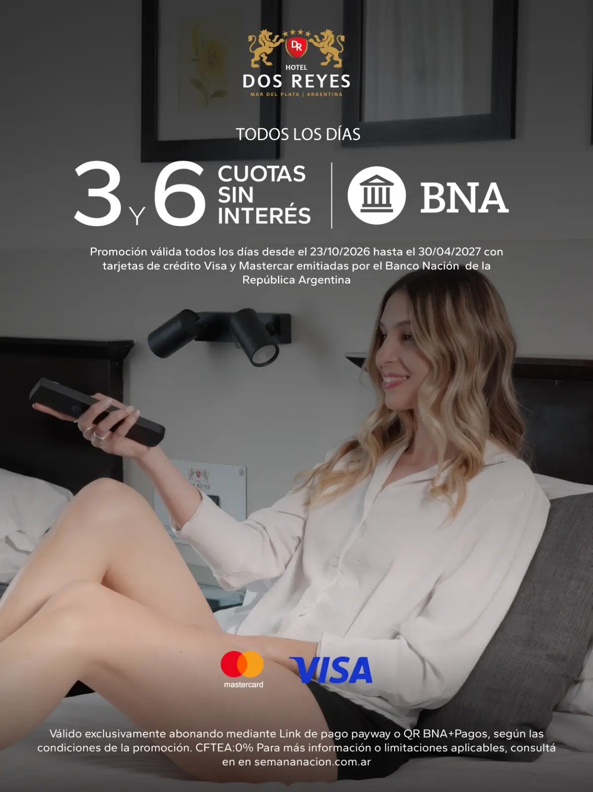 3 noches pagás 2